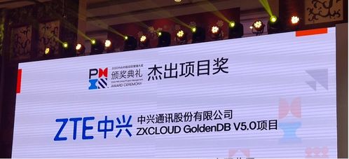 中興通訊GoldenDB榮膺2020年PMI中國項目管理大獎，通訊產(chǎn)品研發(fā)再創(chuàng)佳績
